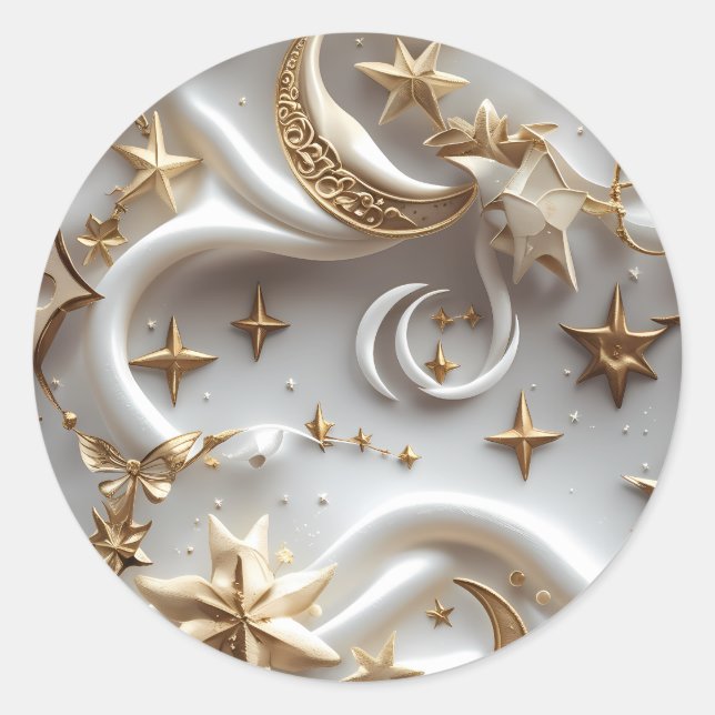 Sticker – Luxury Alabaster White Celestial (Devant)
