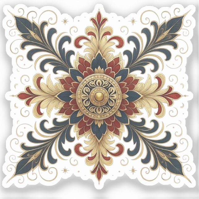 Sticker Luxury Mandala  (Recto)
