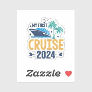 Sticker Ma première croisière 2024