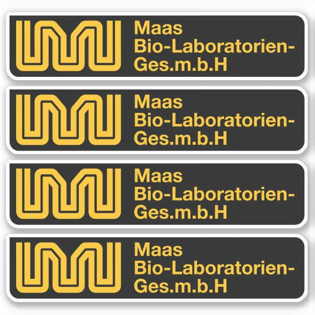 Sticker Maas Biolabs (Neuromancien) (Devant)