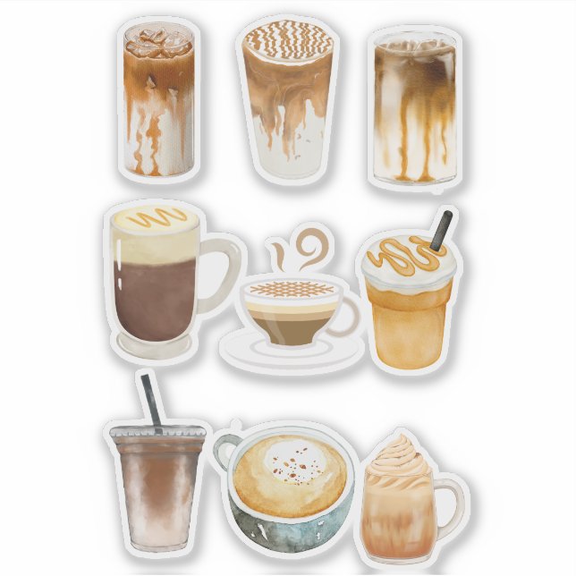 Sticker Macchiato Collage (Devant)