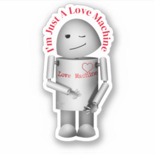 Sticker Machine à amour Saint-Valentin