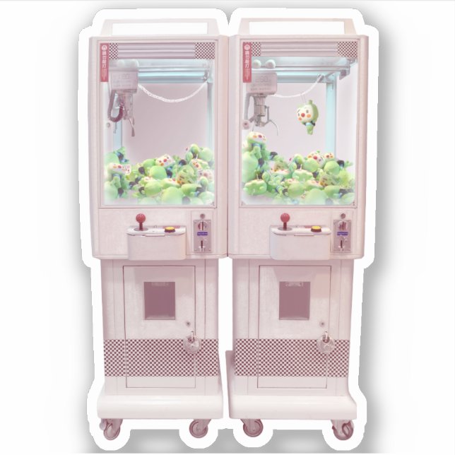 Sticker Machine à fractionnement (Devant)