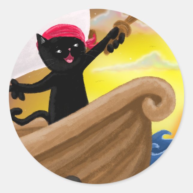 Sticker Machu en mer (Devant)