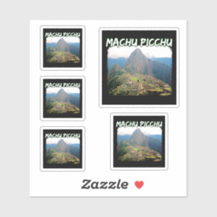 Sticker Machu Picchu Pérou - Montagne Huayna Picchu