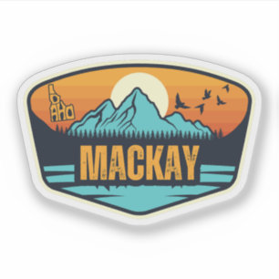 Sticker Mackay, Idaho