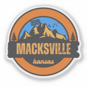 Sticker Macksville, Kansas
