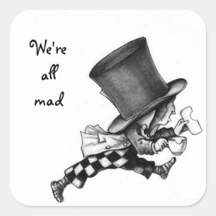 sticker Mad Hatter