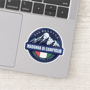 Sticker Madonna Di Campiglio, Italie 