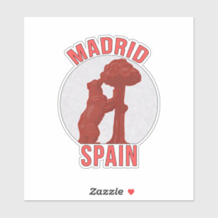 Sticker Madrid Espagne