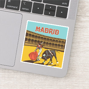 Sticker Madrid, Espagne