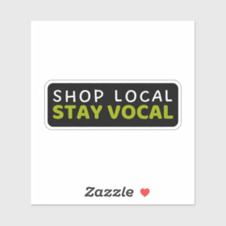 Sticker Magasiner local Séjour Vocal - Support