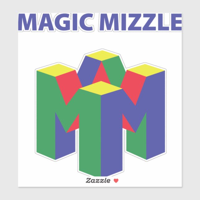 STICKER MAGIE MIZZLE (Feuille)