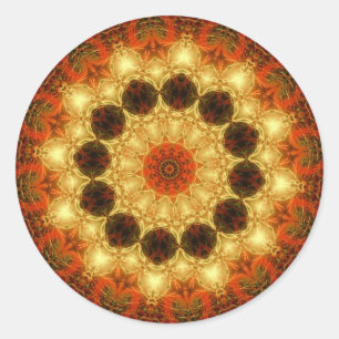 Sticker magique d'amour d'or