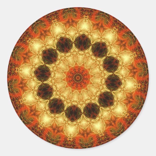 Sticker magique d'amour d'or (Devant)