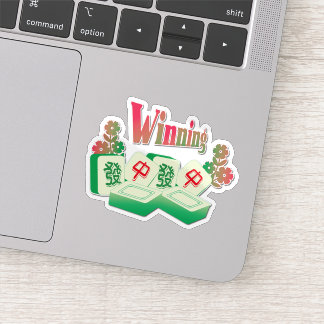 Sticker Mahjong gagnant | Good Fortune Talisman