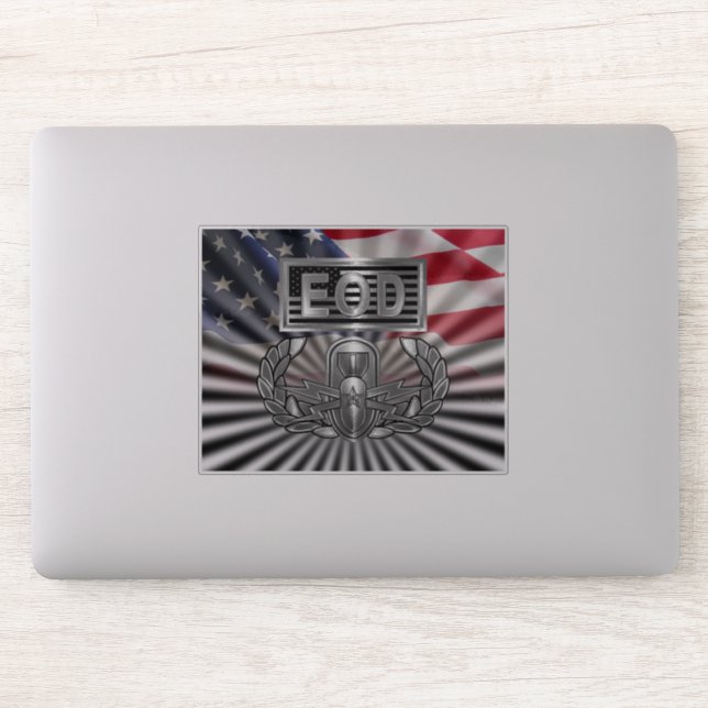 Sticker « Maître Blaster EOD » Commémoratif (Ordinateur)