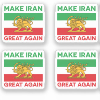 Sticker Make Iran Great Again Persian II