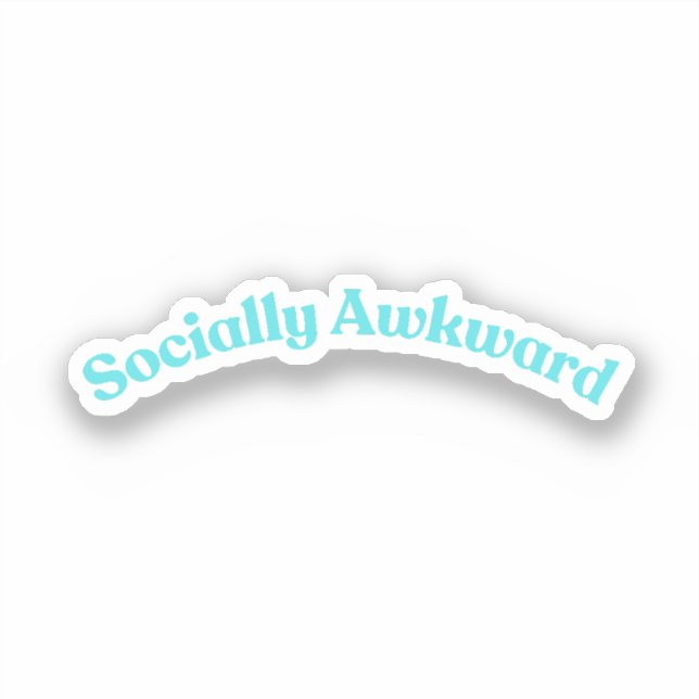 Sticker Maladroit social (Recto)