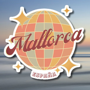 Sticker Mallorca Espagne décoration de fête de vacances