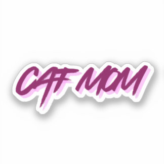 Sticker Maman de chat