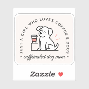 Sticker Maman de chien citations drôles pour les amateurs