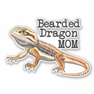 Sticker Maman Dragon Barbu