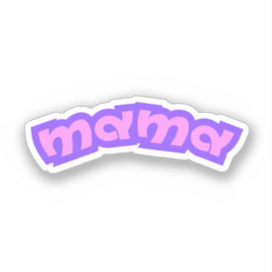 Sticker Maman   Maman Rose Mère Nouvelle Maman Maman