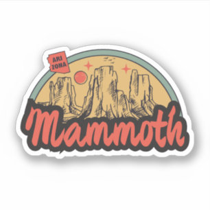 Sticker Mammoth, Arizona