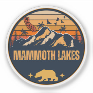 Sticker Mammoth Lakes, Californie