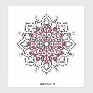 Sticker mandala