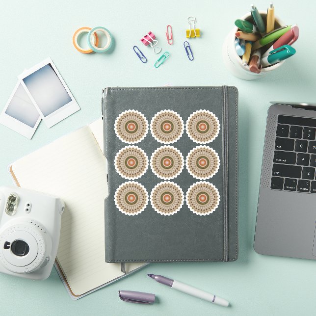 Sticker Mandala 2 moyen (Couverture iPad)