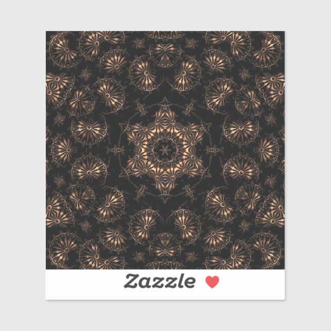 Sticker Mandala de l'âge de bronze  (Feuille)