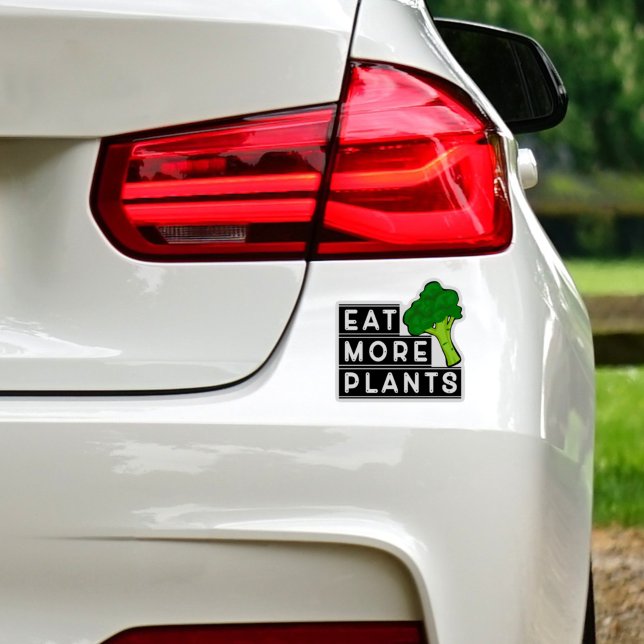 Sticker Mangez Plus De Plantes, Activisme Végétal (Créateur téléchargé)
