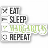Mangez Sleep Margaritas Répéter
