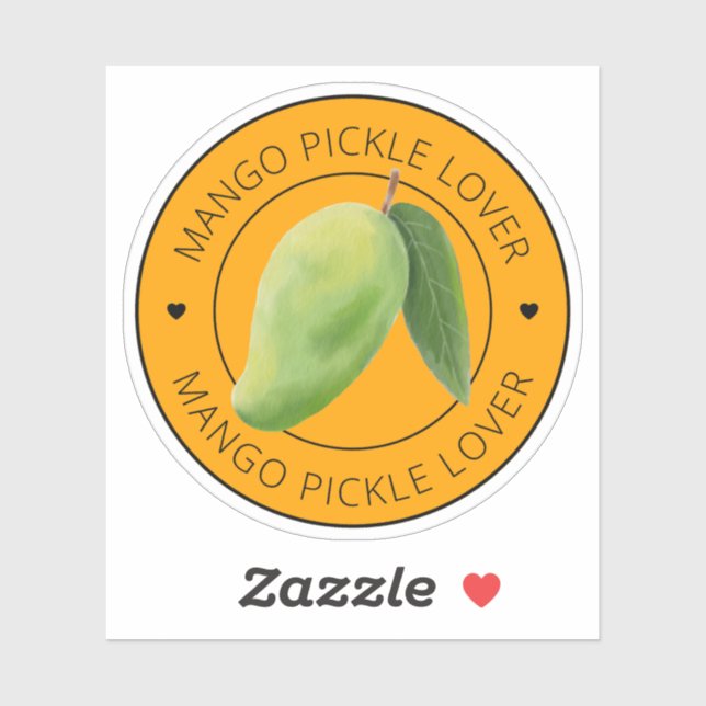 Sticker Mango Lover (Feuille)