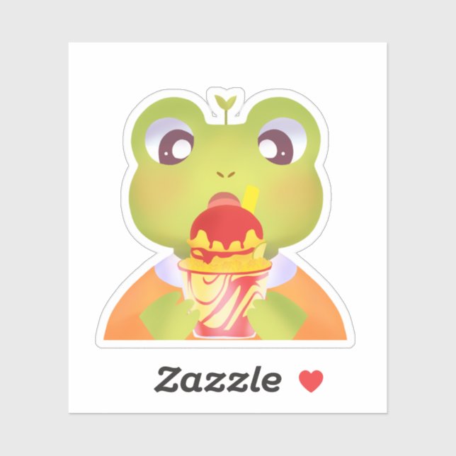 Sticker Mangoneadas de la Grenouille (Feuille)