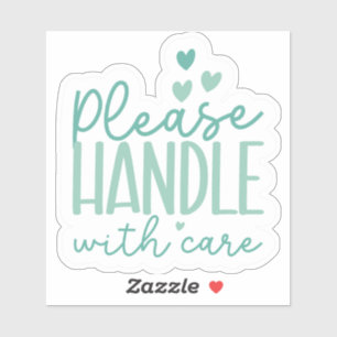 Sticker Manipulation avec soin