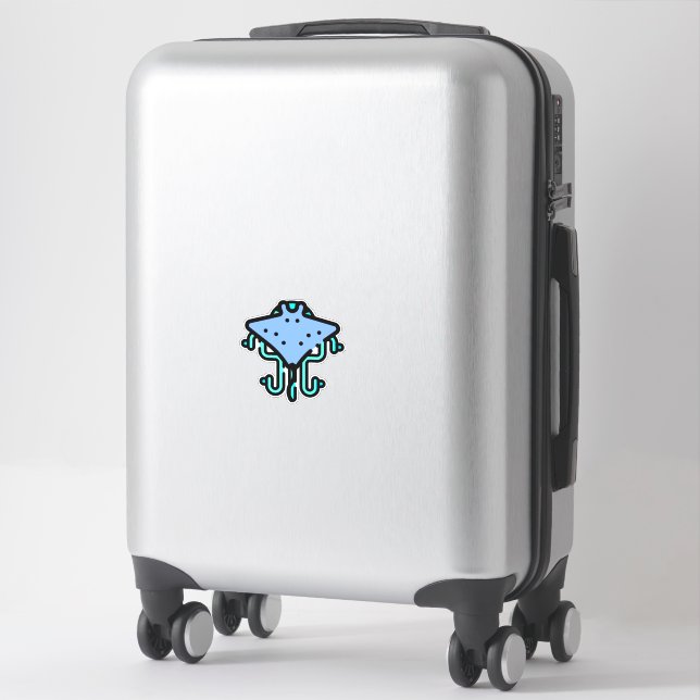 Sticker Manta (Sur valise)