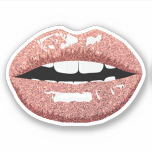 Sticker Maquillage Cosmétique Beauté Rose Gold Parties sci