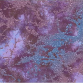 Sticker Marbre parties scintillant foncé rouge violet bleu