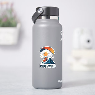 Sticker Marcher le vent