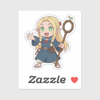 Sticker Marcille Chibi Elf Mage