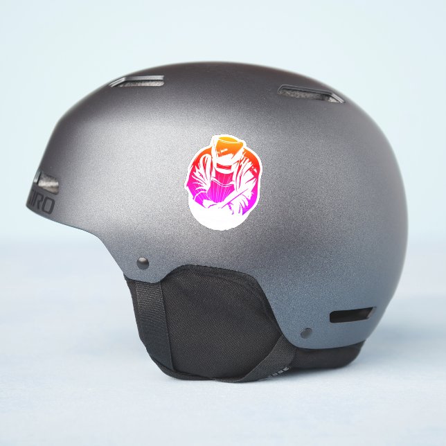 Sticker Mari soudeur  (Côté casque)