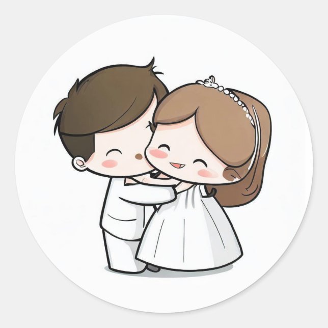Sticker mariage (Devant)