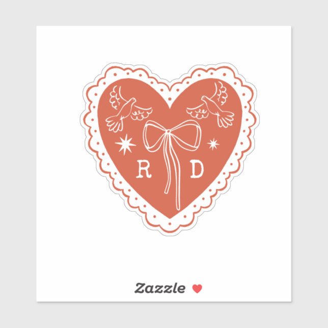 Sticker Mariage (Feuille)