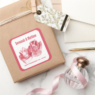 Sticker Mariage Casquette Cowboy juste marié