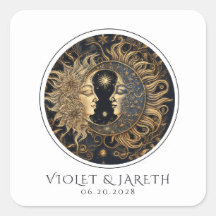 Sticker Mariage céleste Sun Moon