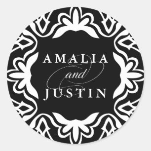 Sticker Mariage de Marrakech   Noir