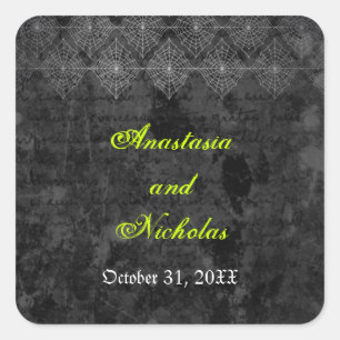 Sticker Mariage Eerie Halloween